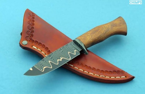 Coltello acciaio damascato - coltello,