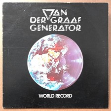 VAN DER GRAAF GENERATOR - WORLD RECORD - LP - Charisma 9124 001 - ITA 1976