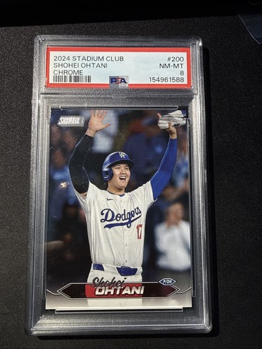 Shohei ohtani psa 2024 topps - psa, 8