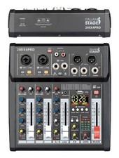 IS 2MIX4PRO - Mixer audio stereo 4 canali + DSP Multi FX - Bluetooth 