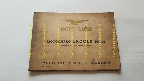 Moto guzzi ercole 500 1958 - guzzi,