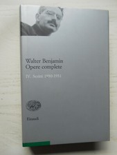 Benjamin walter opere - benjamin, walter,