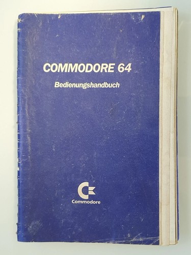 Manuale istruzioni commodore - manuale,