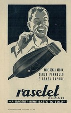 Rasoio elettrico raselet - elettrico, "raselet"