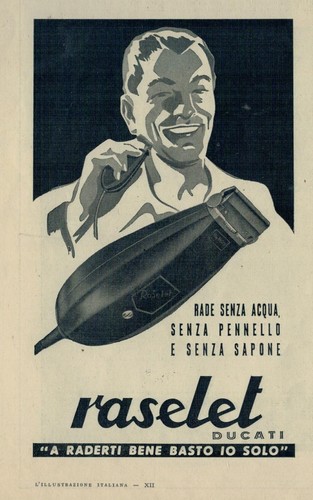 Rasoio elettrico raselet - "raselet",