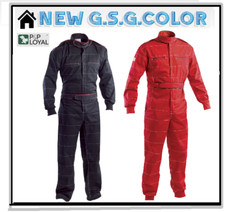 TUTA INTERA MONACO  UOMO TUTA DA LAVORO TIPO MECCANICO CARROZZIERE
