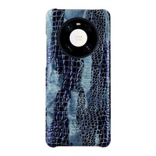 Per Huawei Mate60/Nova7/Mate50 custodia sottile lusso grip in pelle laser goffrata coccodrillo