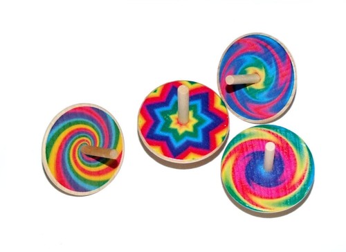 Gioco legno trottola - legno,