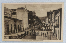 cartolina enna villarosa corso regina marg animata primi '900 formato piccolo