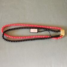 Collana girocollo doppio filo