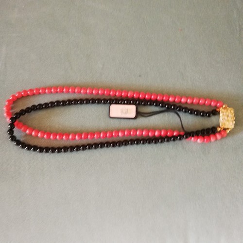 Collana girocollo doppio - , filo
