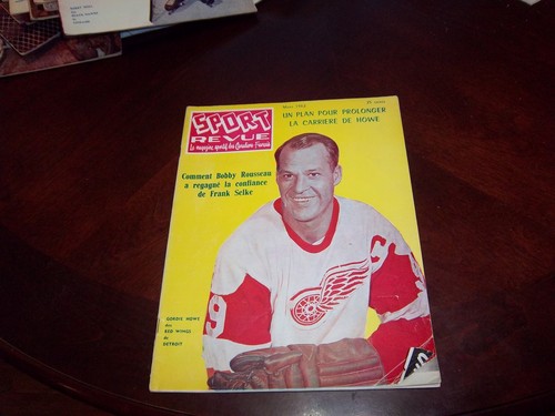 Sport revue hockey march 1962 - revue,