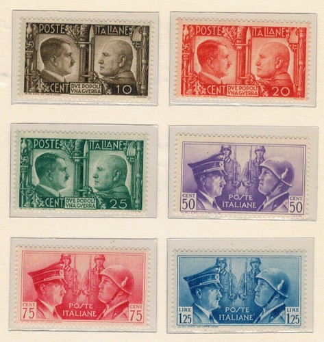 1941 serie 6 francobolli - -,