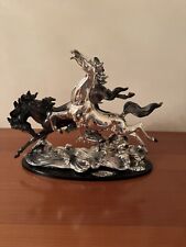 Scultura Cavalli Rampanti In