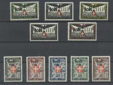 COLONIE EGEO 1932 VENTENNALE 10V. ** LUSSO CERT.