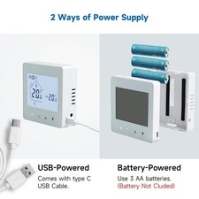 Termostato wireless regolabile