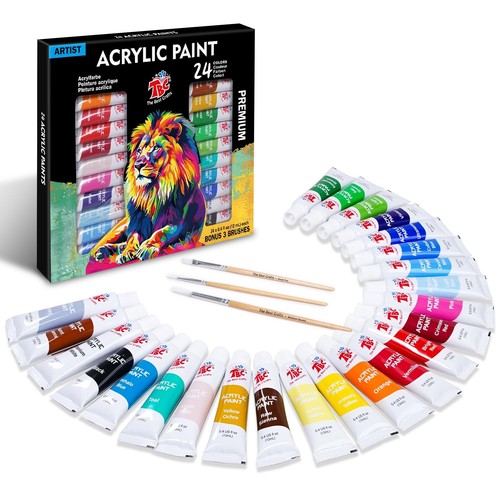 Tbc colori acrilici - set, 24