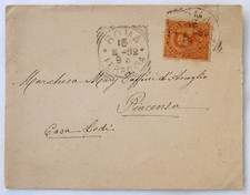 PIACENZA - Busta, Gen. Luigi