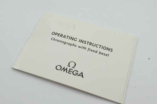 Omega istruzioni manuale - omega,