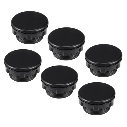 30mm plastica nera - pz,