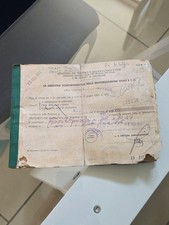 Fiat 126, 1973 Libretto Circolazione  Da Collezione 