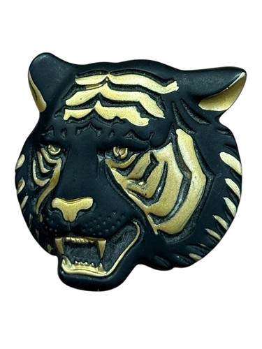 Spilla tigre vintage resina - spilla,