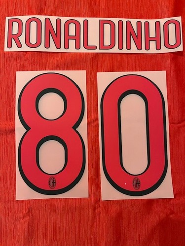 Kit ronaldinho rossonero - kit,