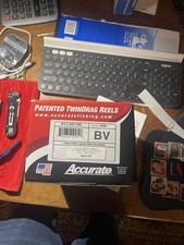 Mulinello Accurate Valiant 2 Velocità 600 Argento Blu Doppio Trascinamento