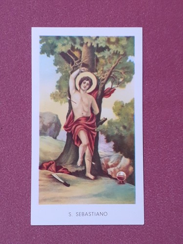 Santino san sebastiano carta - san,