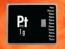 Lingotto regalo platino motivo