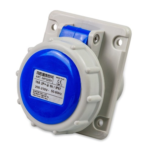 Presa incasso cee t 16a - 2p+t,