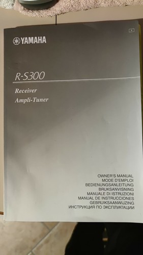 Yamaha s300 - yamaha, r-s300