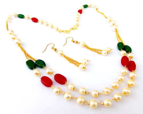 Set gioielli orecchini collana
