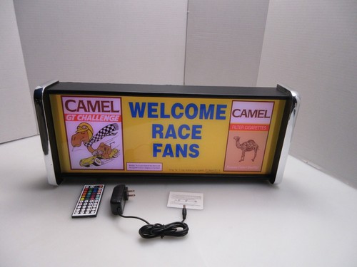 Cammello welcome race fans - welcome,
