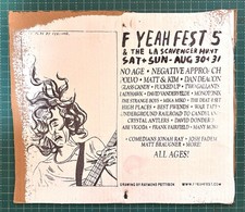 Poster Raymond Pettibon F Yeah