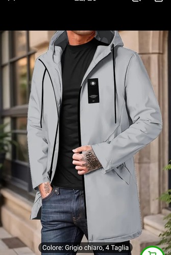 Trench estivo giacca giubbino - giacca,