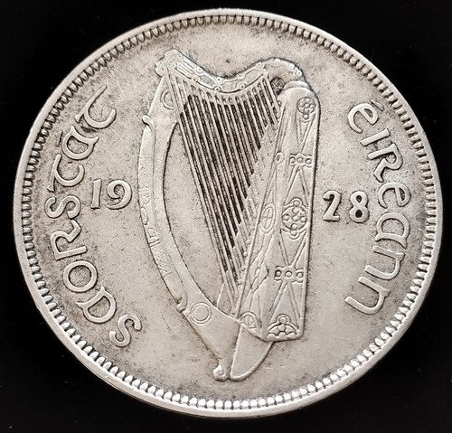 Irlanda 1928 mezza corona - 1928,