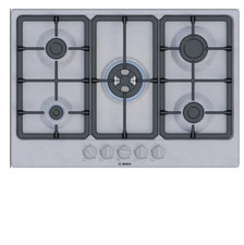 Bosch Piano Cottura 5 Fuochi Gas 75 cm Acciaio Inox PGQ7B5K90 EAN 4242005473670