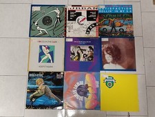 Lotto 25 Dischi Vinile 45 Giri 12" MIX ROCK POP  anni 80 90 2000