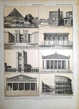 Stampa antica ARCHITETTURA