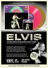 Elvis Presley- 38th Annual Houston Livestock Welcomes The King To The Rodeo GOLD