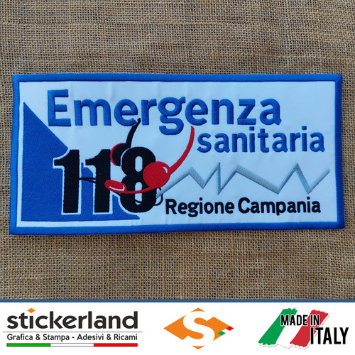 Toppa patch 118 regione - toppa,