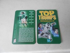 figurina CARD TOP TRUMPS  LEGGENDE DEL CALCIO 2005-INGHILTERRA-GEORGE BEST