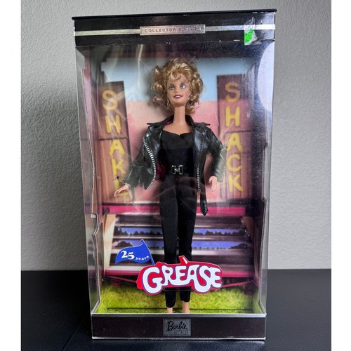 Barbie grease sandy pink - pink, label
