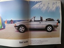 BROCHURE DEPLIANT FORD ESCORT