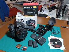 Canon EOS 7D markII,battery grip, 1 obbiettivo Canon 15-85, flash Nissin Di866