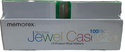 Memorex jewel cases confezione - memorex,