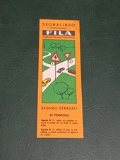 Segnalibro Fila - Segnali Stradali - Pericolo - Retro Rosso Giotto