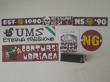 Adesivi ultras Salernitana, 7 pezzi, no GSF curva Sud