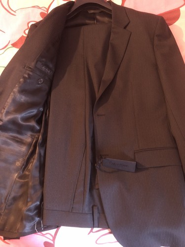 Costume slim marine - , laine